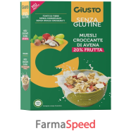 giusto s/g muesli ave/frut275g