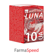 wellion strisce per la determinazione dell'acido urico 10 pezzi