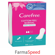 carefree cotton salvaslip 44 pezzi