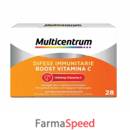 multicentrum difese immunitarie boost vitamina c 28 bustine