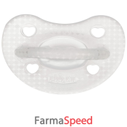 chicco gommotto luxe fluo 2-6 trasparente 1 pezzo