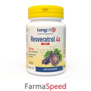 longlife resveratrol 4x forte 60 capsule