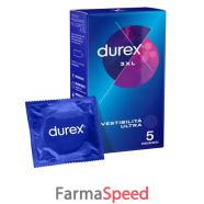 profilattico durex 3 xl vestibilita' ultra 5 pezzi