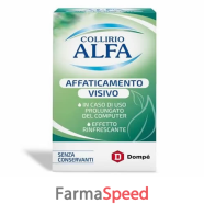collirio alfa affaticamento visivo 10 ml