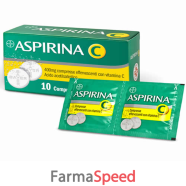 aspirina c -  400 mg compresse effervescenti con vitamina c 10 compresse 