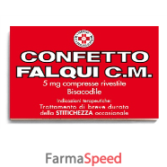 confetto falqui cm -  5 mg compresse rivestite 20 compresse 