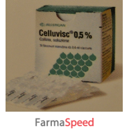 celluvisc -  5 mg/ml collirio, soluzione 30 flaconcini monodose da 0,4 ml 