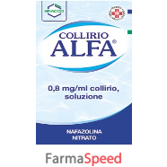 collirio alfa dec - 0,8 mg/ml collirio, soluzione flacone 10 ml