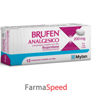 brufen analgesico -  200 mg  - 12 compresse rivestite