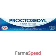 proctosedyl - crema rettale tubo 20 g