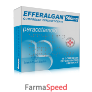 efferalgan -  500 mg compresse effervescenti 16 compresse 