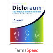dicloreum ant loc - 180 mg cerotto medicato, 10 cerotti
