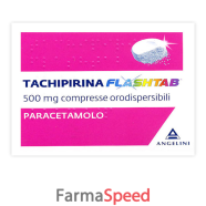 tachipirina flashtab - 500 mg compresse orodispersibili 16 compresse