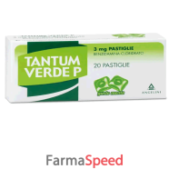 tantum verde p -  3 mg pastiglie gusto menta 20 pastiglie 