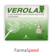 verolax -  3 g bambini soluzione rettale 6 contenitori monodose 