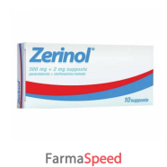 zerinol -  300 mg + 2 mg  20 compresse 