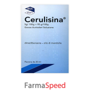 cerulisina - 4,6 g / 100 ml + 87 g / 100 ml gocce auricolari soluzione flacone da 20 ml
