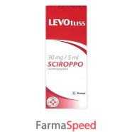 levotuss - 30 mg/5 ml sciroppo 1 flacone 200 ml