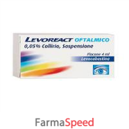 levoreact ofta -  0,05% collirio, sospensione  flacone 4 ml