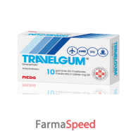 travelgum -  20 mg gomme da masticare medicate 10 gomme 