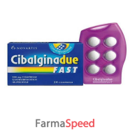 cibalgina due fast - fast 200 mg compresse gastroresistenti 24 compresse