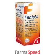 fenistil -  1 mg/ml gocce orali, soluzione flacone 20 ml 