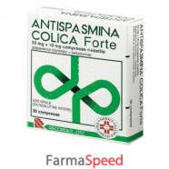 antispasmina colica - forte 50 mg + 10 mg compresse rivestite 30 compresse
