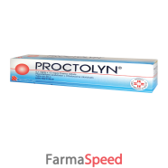 proctolyn -  0,1 mg/g + 10 mg/g crema rettale tubo 30 g 