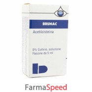 brunac*collirio 5 ml 5%