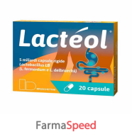 lacteol -  5 miliardi capsule rigide 20 capsule 
