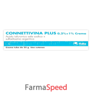 connettivina plus -  0,2% + 1% crema tubo 25 g 
