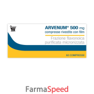 arvenum -  500 mg compresse rivestite con film 60 compresse 