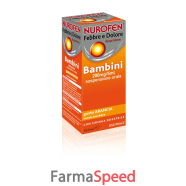 nurofen febbre dolore - 200 mg/5 ml sospensione orale gusto arancia senza zucchero flacone da 100 ml con siringa dosatrice