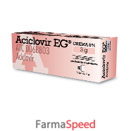aciclovir eg -  5% crema 1 tubo da  3 g 