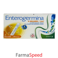 enterogermina - 4 miliardi/5ml sospensiore orale 20 flaconcini