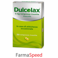 dulcolax - 20 compresse rivestite 5 mg 