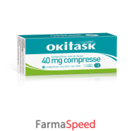 okitask - 40 mg compressa rivestita con film, 20 compresse in blister al/al