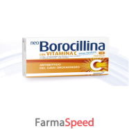 neoborocillina c - 1,2 mg + 70 mg pastiglie con vitamina c senza zucchero 16 pastiglie in  blister pvc-pe-pvdc/al