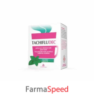 tachifludec - 600 mg + 40 mg + 10mg + polvere per soluzione orale gusto menta 10 bustine in carta/al/pe