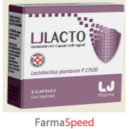ljlacto - capsule molli vaginali, 6 capsule