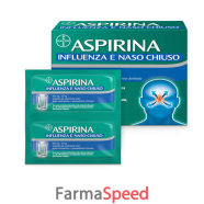 aspirina influenza naso ch - 500 mg/30 mg granulato per soluzione orale 20 bustine in pap/al/pe