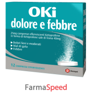 oki dolore e febbre*12 cpr eff 25 mg