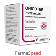 onicoter*smalto medicato 1fl 6,6ml