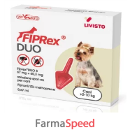 fiprex duo s*1pip 2-10kg cani