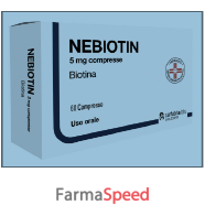 nebiotin 60 compresse 5mg