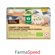 altricereali crispy grano saraceno senza lievito