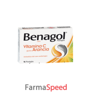 benagol vit c - pastiglie con vitamina c gusto arancia 36 pastiglie