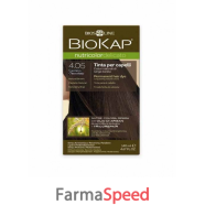 biokap nutricolor delicato 4,05 new castano cioccolato tinta 140 ml