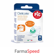 cerotto pic delicate mix 40 cerotti antibatterico