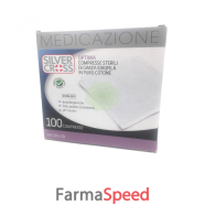 garza silverc cot 10x10cm 100p